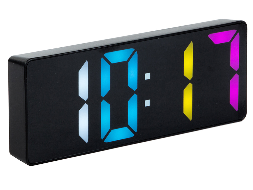 Digitaalinen LED-herätyskello lämpömittarilla ja päivämäärä-näytöllä - Image 3