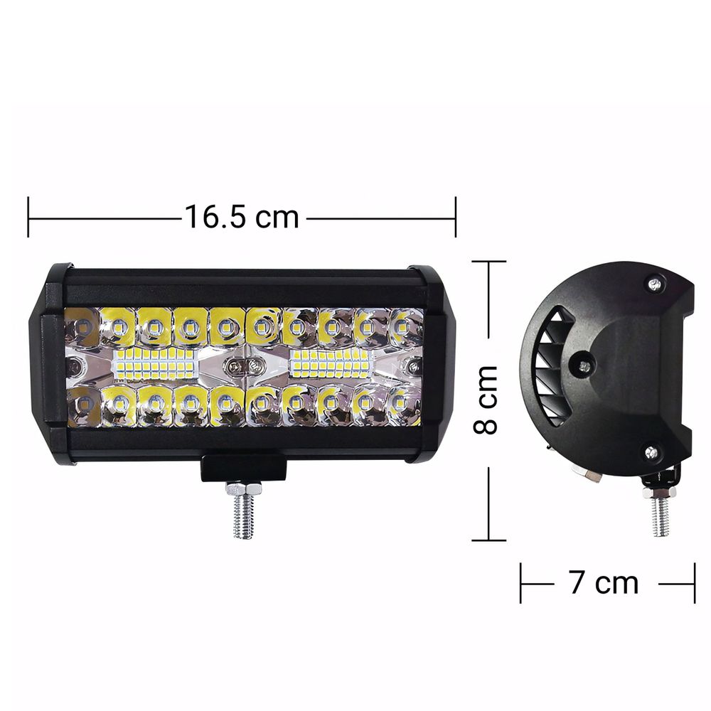 LED-työvalo 120 W – 8000 lm, 12–24 V - Image 3