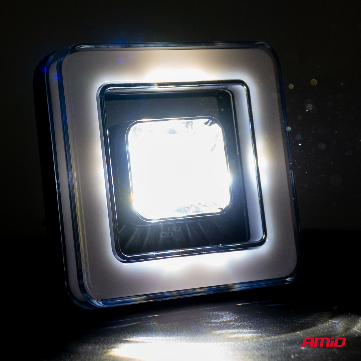 LED-työvalo 45W 6500K 8000 lm, 9–36V – AMiO - Image 3
