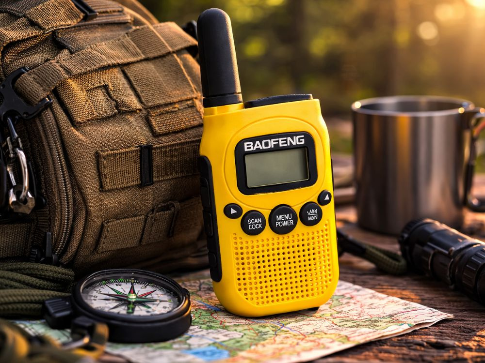 Baofeng BF-T6 radiopuhelimet 2 kpl – kantama 2 km - Image 3