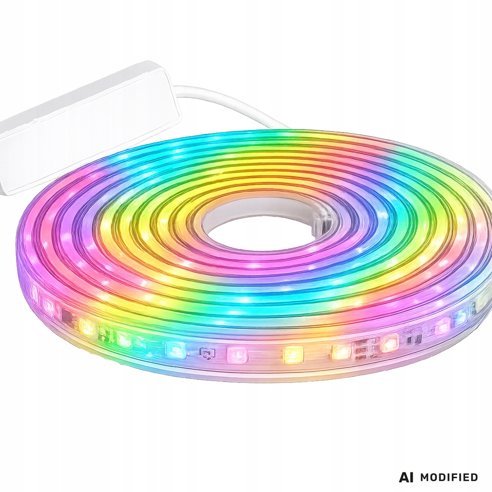 5 m RGB Neon LED -valonauha – Bluetooth, sovellus, kaukosäädin, myös ulkokäyttöön - Image 4