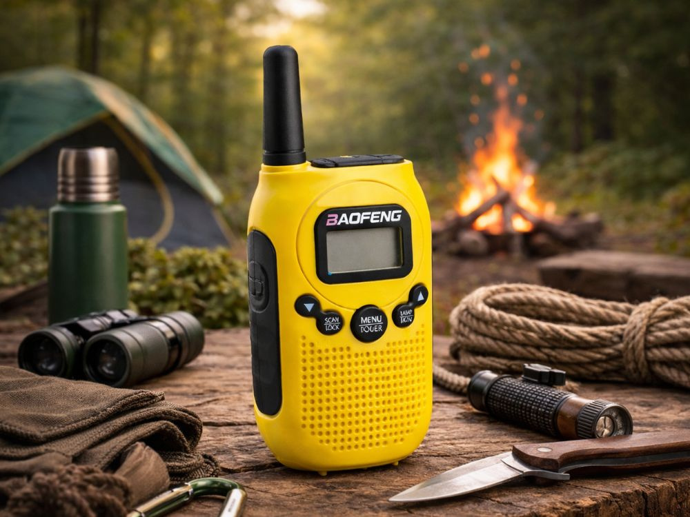 Baofeng BF-T6 radiopuhelimet 2 kpl – kantama 2 km - Image 4