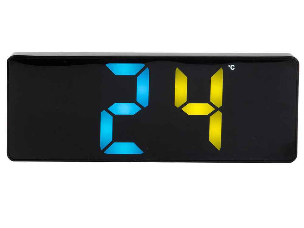 Digitaalinen LED-herätyskello lämpömittarilla ja päivämäärä-näytöllä - Image 5