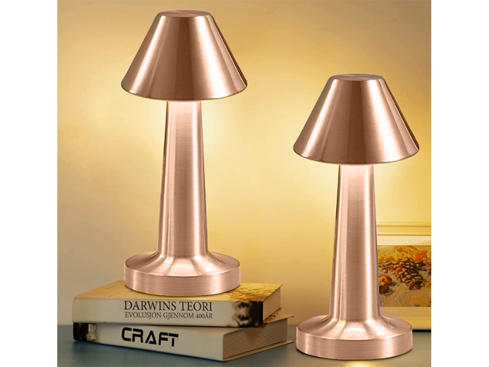 Langaton LED-pöytälamppu kosketus-toiminnolla – 3 valonsävyä - Image 5
