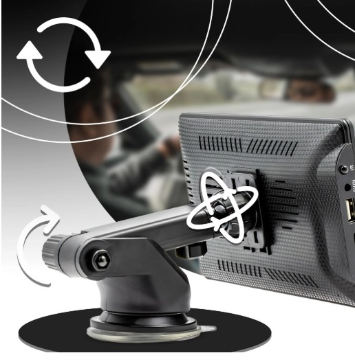 7” autoradion kosketusnäyttö – CarPlay, Android Auto, Bluetooth ja peruutuskamera - Image 5