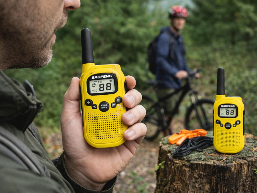 Baofeng BF-T6 radiopuhelimet 2 kpl – kantama 2 km - Image 5