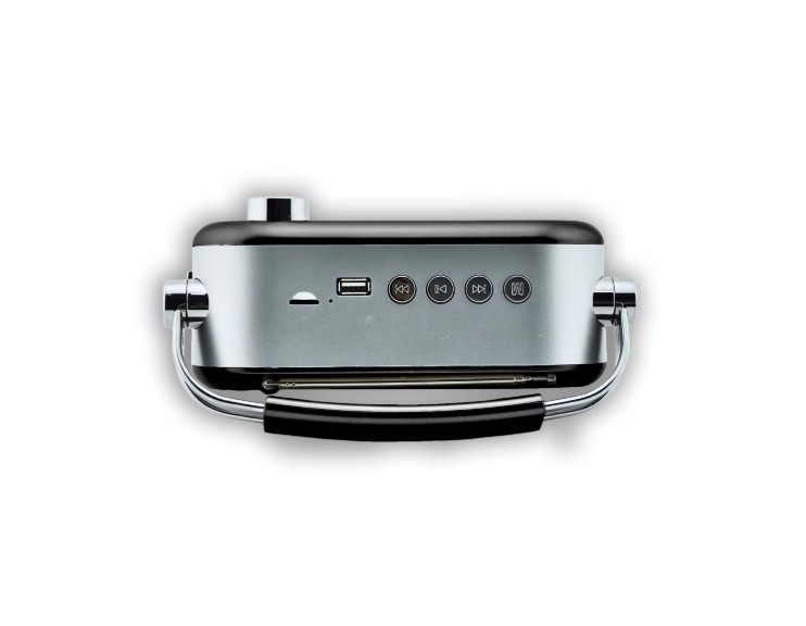 Retro-radio Bluetooth-kaiuttimella – FM, AM ja SW, kannettava vintage-radio - Image 5
