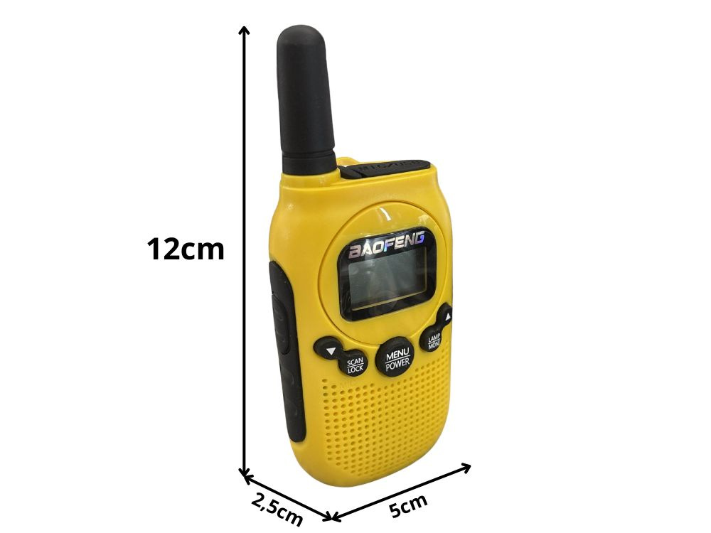 Baofeng BF-T6 radiopuhelimet 2 kpl – kantama 2 km - Image 6