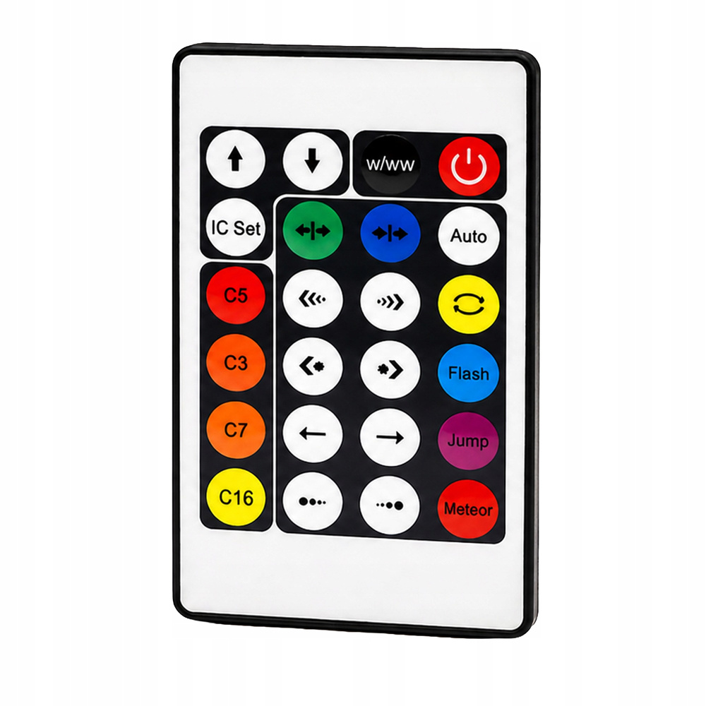 5 m RGB IC LED -valonauha Bluetooth-ohjauksella – USB, sovellus ja kaukosäädin - Image 7
