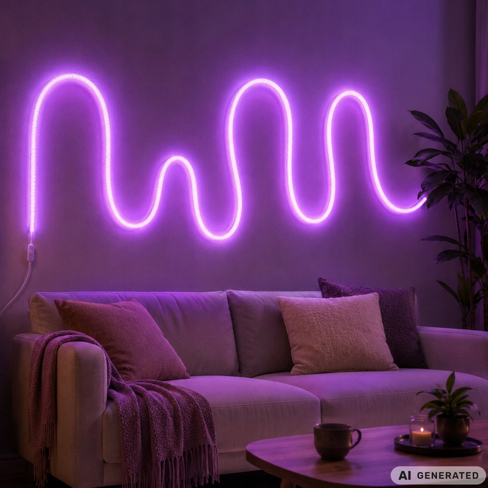 5 m RGB Neon LED -valonauha IP67 – Dream Color, sovellus, kaukosäädin ja ajastin - Image 9