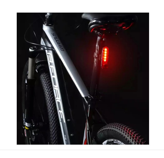 Polkupyörän valosarja 500 lm – USB-ladattava etu- ja takavalo - Image 4