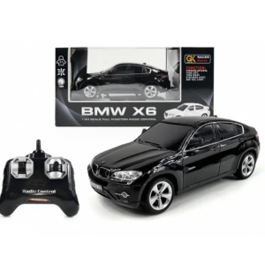 Radio-ohjattava BMW X6 -auto, 20 cm, musta